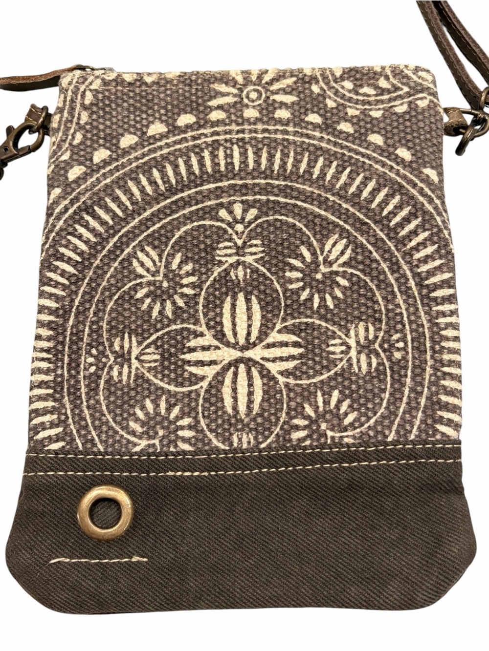 Myra Bag Timeless Canvas Crossbody Bag Purse - Picture 2 of 7